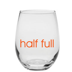 half full glass